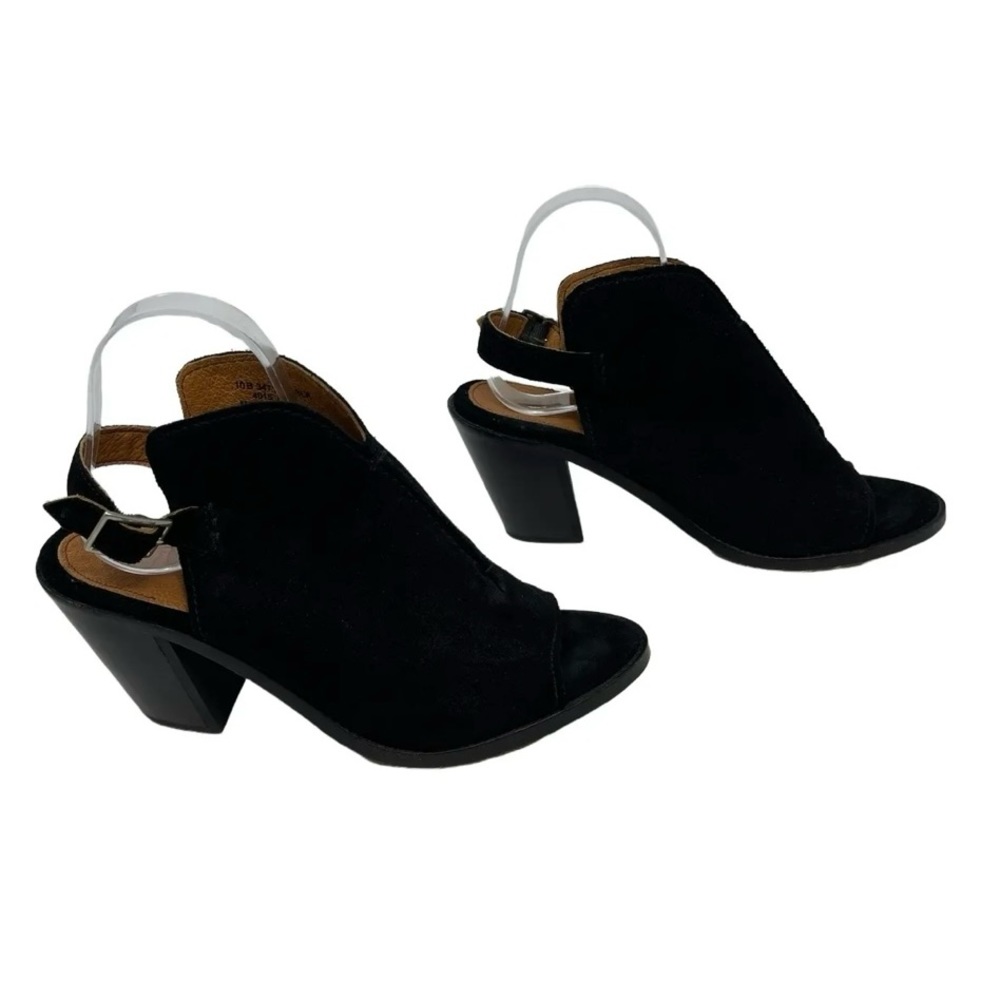 Frye Women’s Courtney Slingback Peep Toe Mule Size 6.5